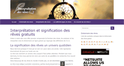Desktop Screenshot of interpretation-reve.com